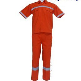 Stelan Wearpack Coverall Safety Pendek / Setelan Katelpak Baju dan celana / Seragam Kerja Proyek