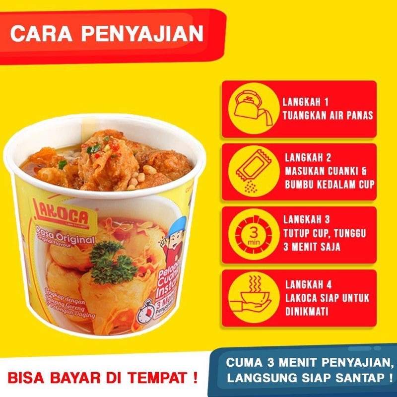 Cuanki Instan Kuah Lakoca Tinggal Seduh Khas Bandung