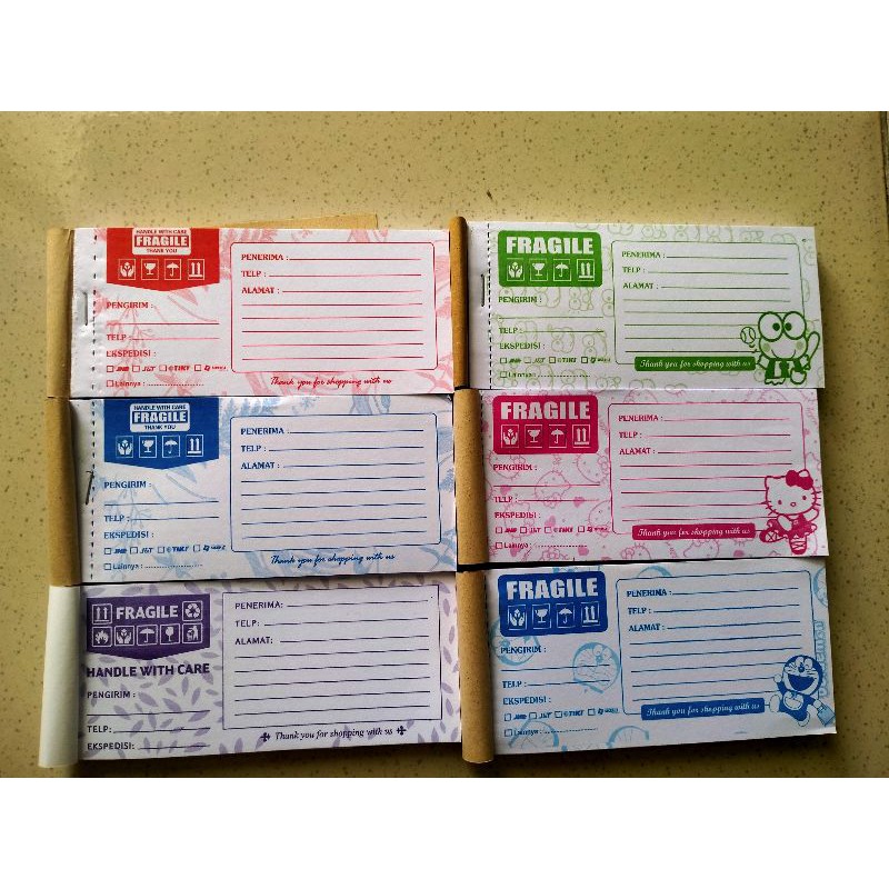 

Label pengiriman olshop / kertas pengiriman barang
