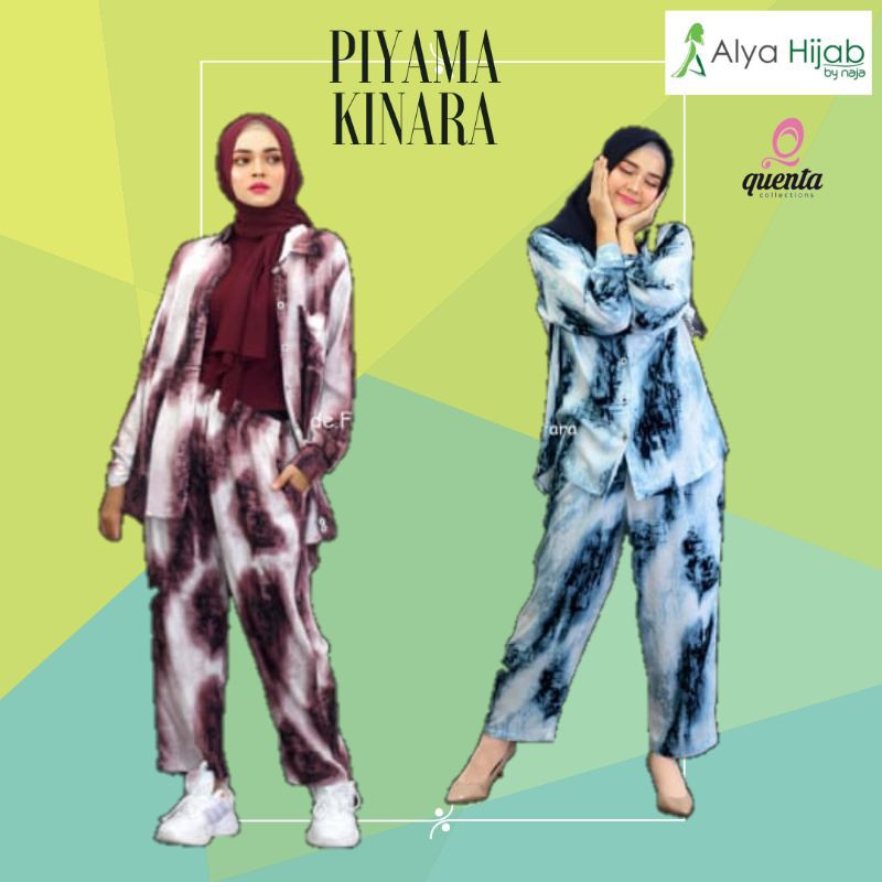 Piyama Kinara by defara.id batik wanita modern