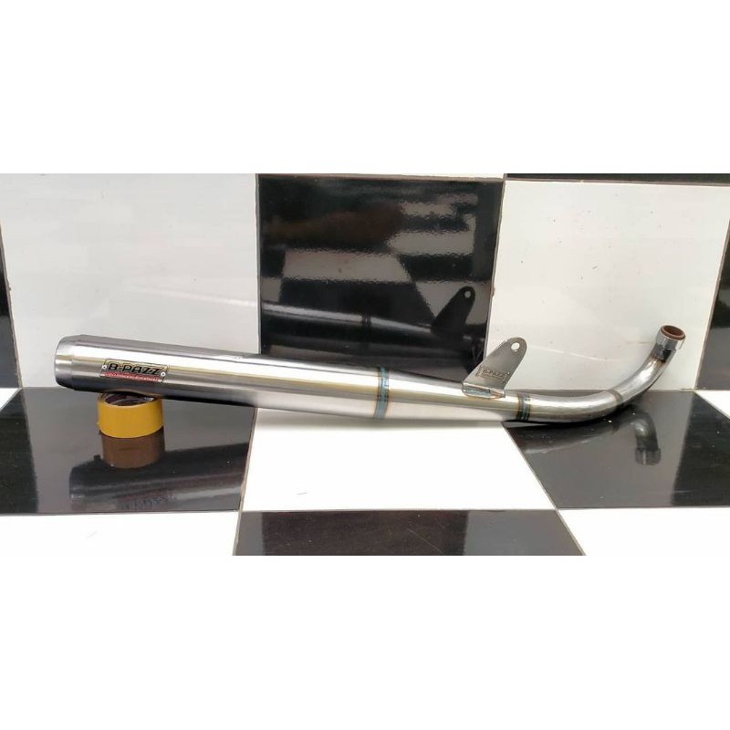Knalpot BPAZZ Standar Racing Yamaha L2 Super Bahan Galvanis Original BPAZZ