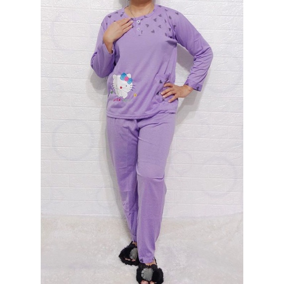 Baju Tidur Piyama Wanita Motif setelan random Pajamas Kaos  / Baju Tidur setelan Wanita Kaos PP Terbaru Bigsize Kekiniaan