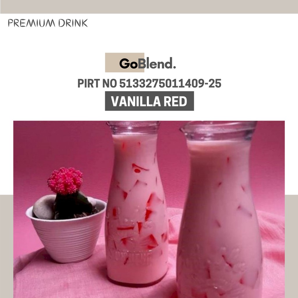 

Bubuk Minuman VANILLA RED 1Kg / Bubuk VANILLA RED 1Kg / VANILLA RED Powder 1Kg