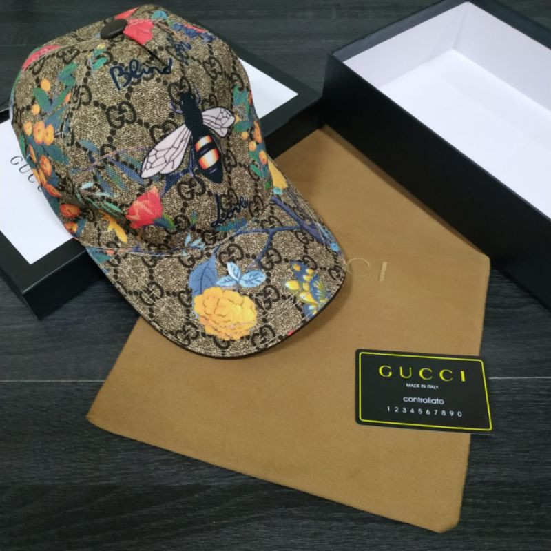 TOPI PRIA INPORT BARANDED GUCCI KUALITAS MIRROR KODE 03