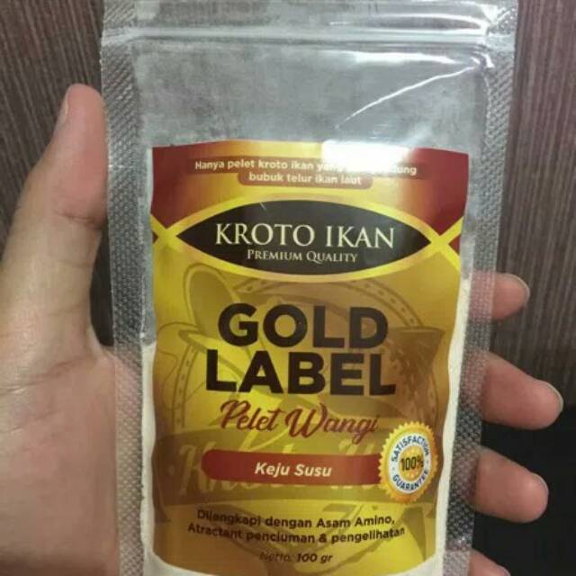 Jual Pelet Wangi Kroto Ikan Keju Susu Umpan Ikan Mas Umpan Bawal