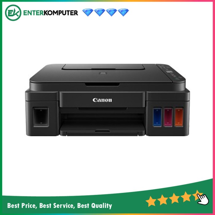 Printer Canon G3010 (Tabung Infus Model) (Print , Scan, Copy, Wifi)