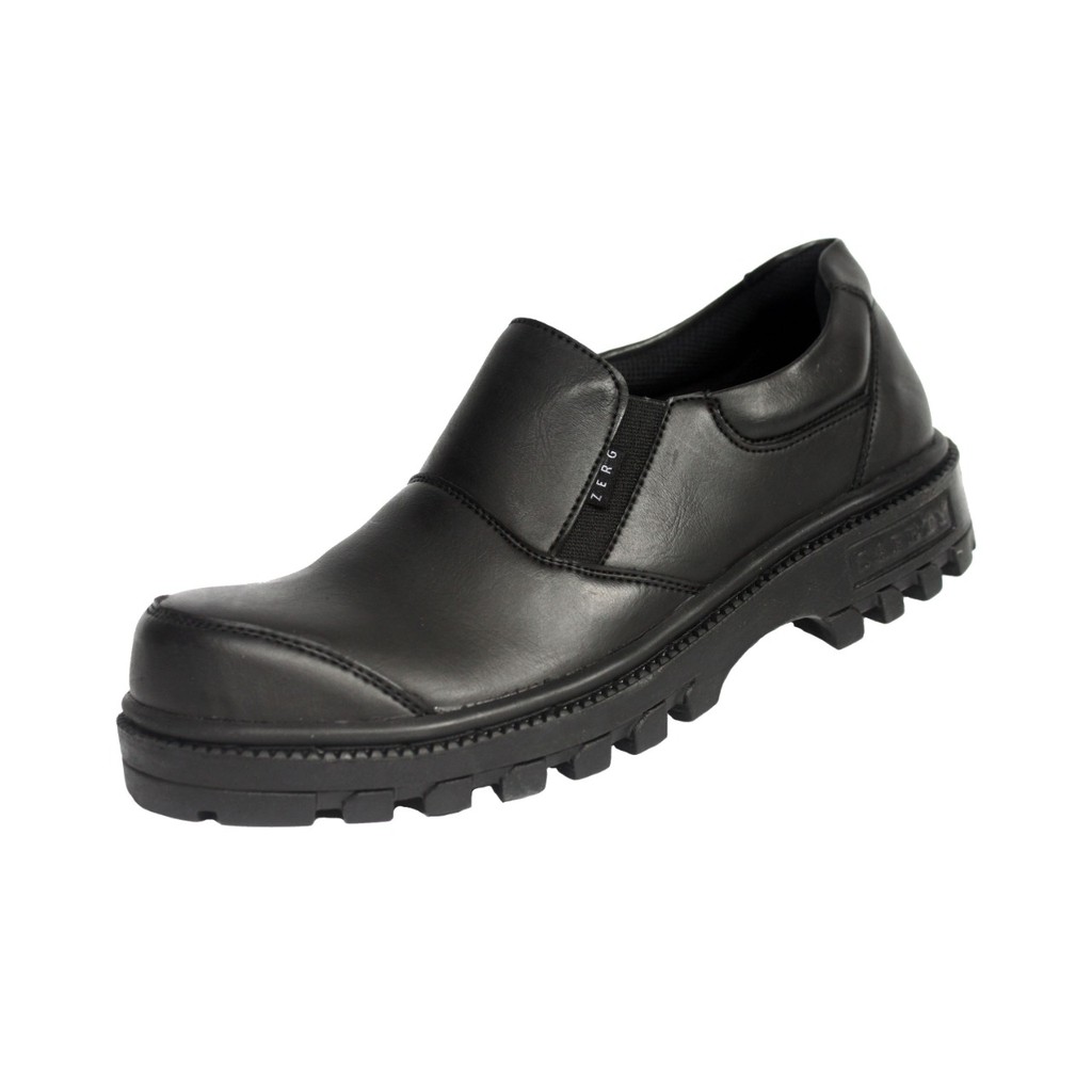 Zerg Inc Sepatu Pria Boots Safety Terran Ujung Besi