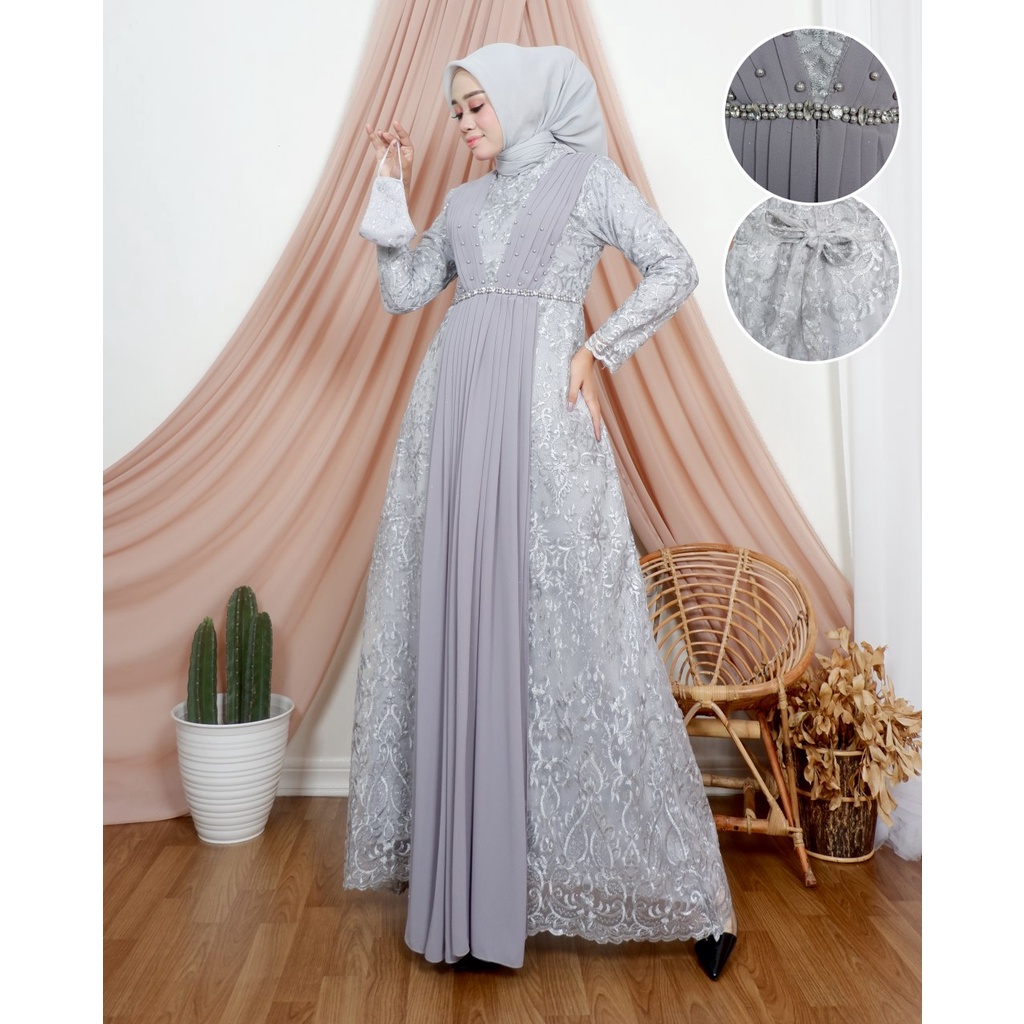 PROMO LONG DRESS SAVANA / DRESS PESTA / DRESS KONDANGAN