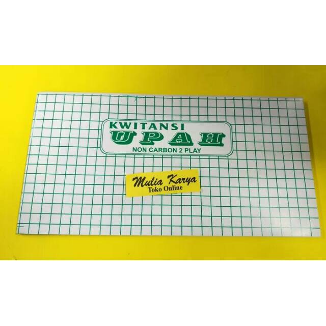 

Buku Kwitansi Upah 2 Ply / Buku Slip Gaji 2 ply
