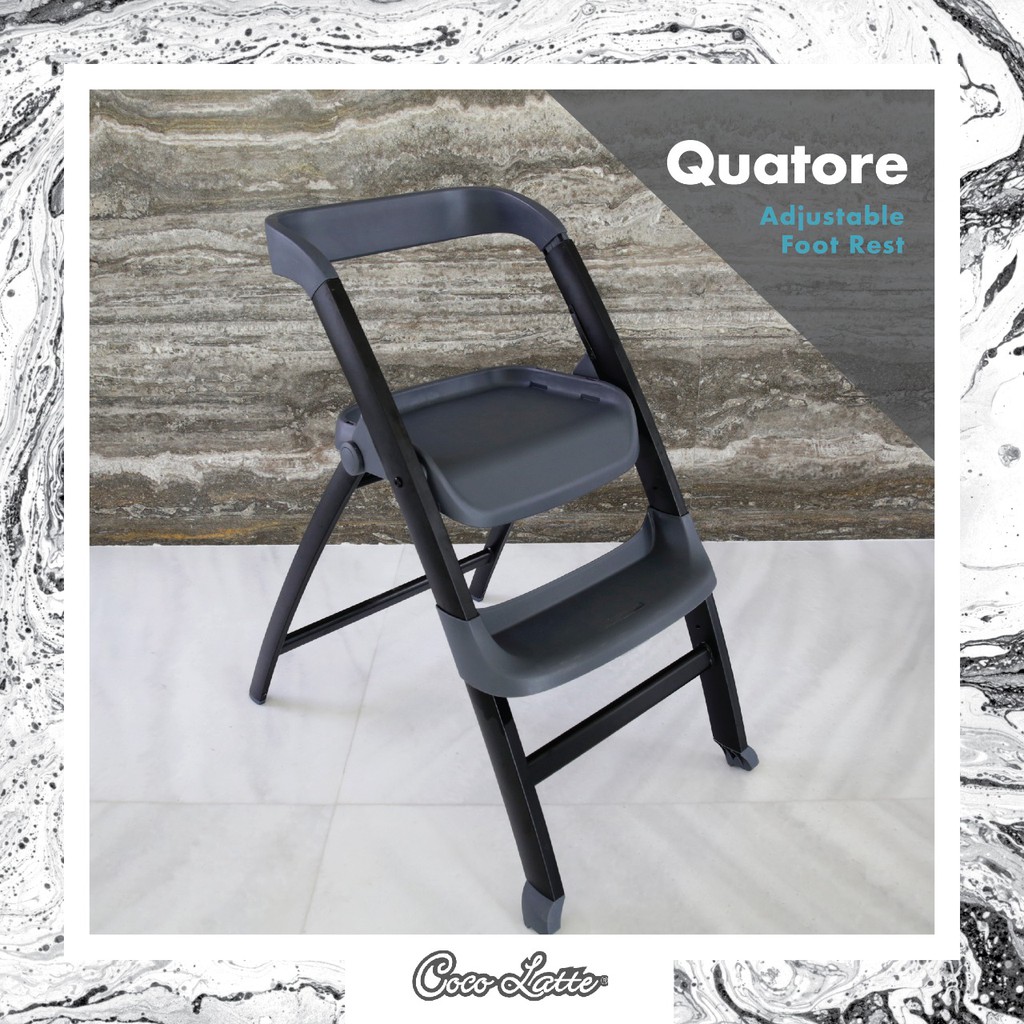 Cocolatte Highchair CL 2108 Quatore Kursi Makan Bayi