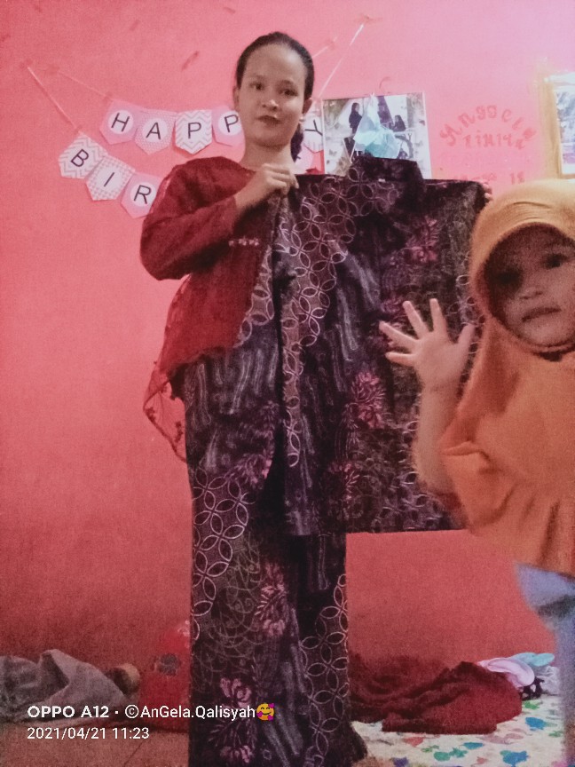 Maura Couple - Sania Ruffle Batik Couple Ori Ndoro Jowi Dnt Garansi Termurah Shopee - Modern Batik