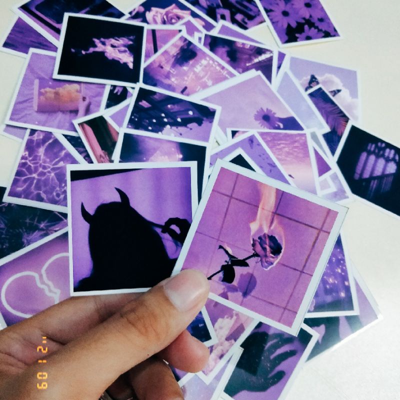 

purple stiker aesthetic freebies Tumblr
