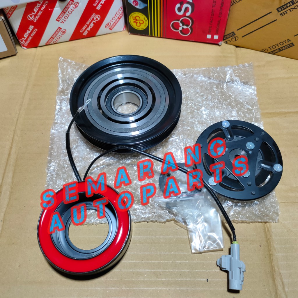 magnet clutch ac suzuki ertiga double blower pulley set suzuki ertiga