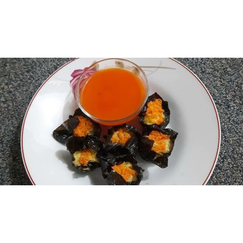 

Black Dimsum ayam - udang