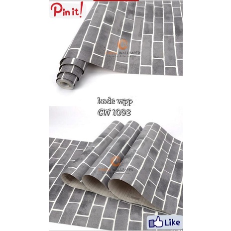 [TERLARIS] WALLPAPER DINDING WALLPAPER STIKER wallpaper pvc anti air anti noda