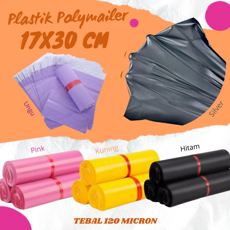 

Plastik Polymailer 17x30 | Plastik Packing Premium [100 Pcs]