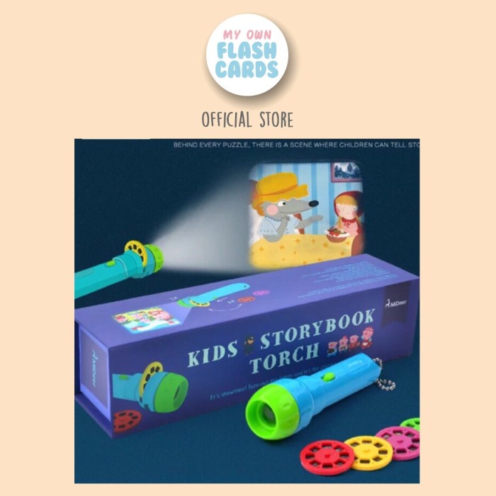 

NEW PRODUCT Kids Storybook Torch - Mainan Edukasi - Bahasa Inggris Cerita Belajar BR090