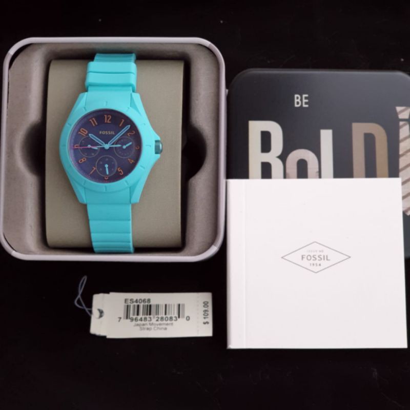 JAM TANGAN WANITA ES 4068 BLUE