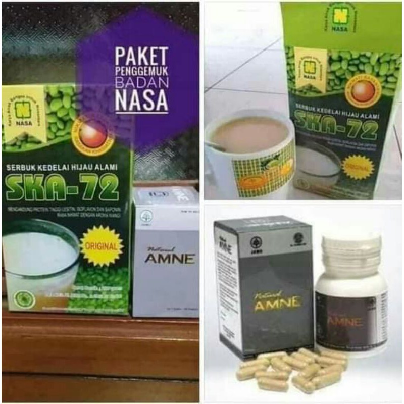 

paket gemuk ,susu kedelai dan amne nasa