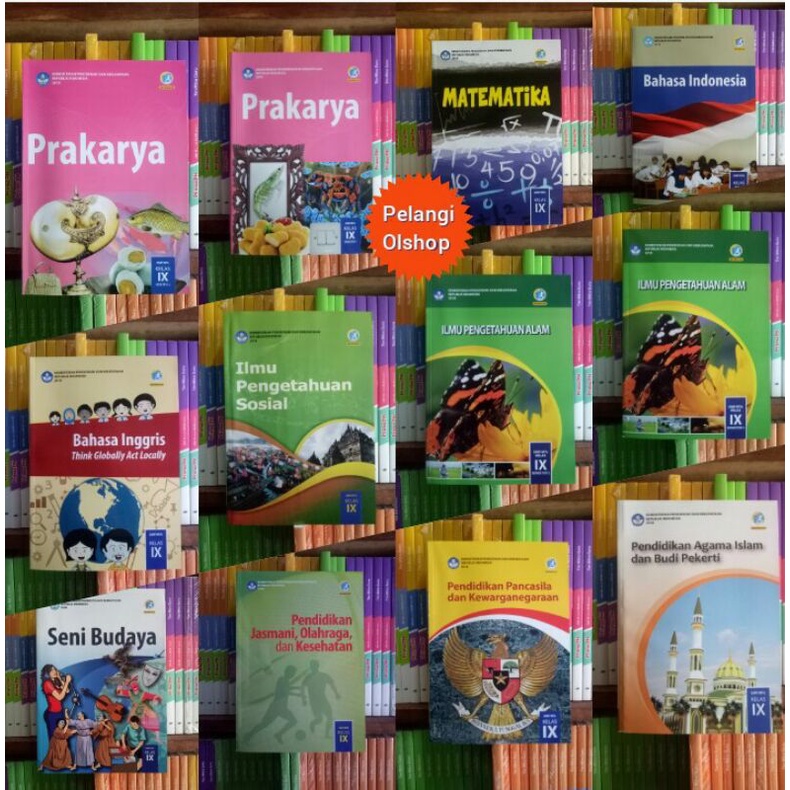 BUKU PAKET 1 SET SMP/MTS KELAS 9 REVISI K13N