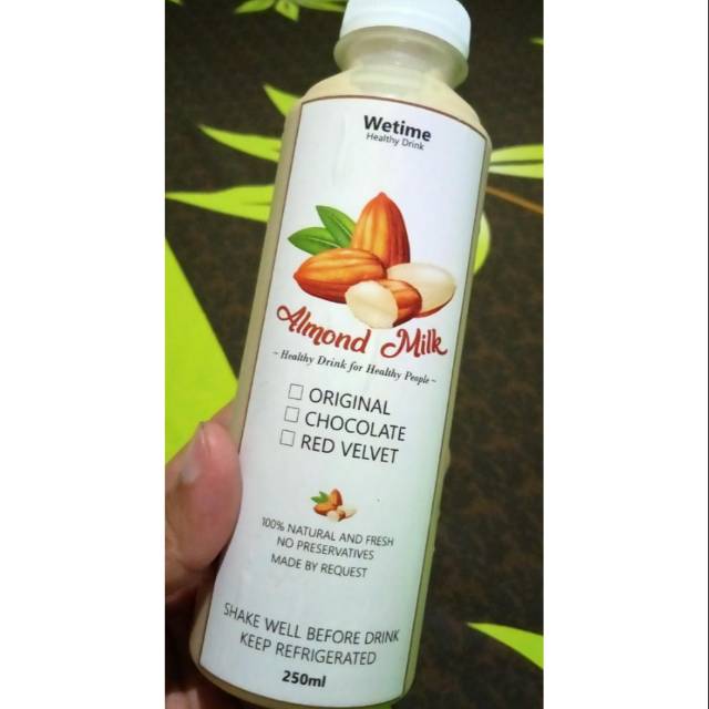 

Milk almond rasa original