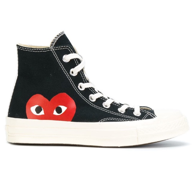 converse high comme des garcons