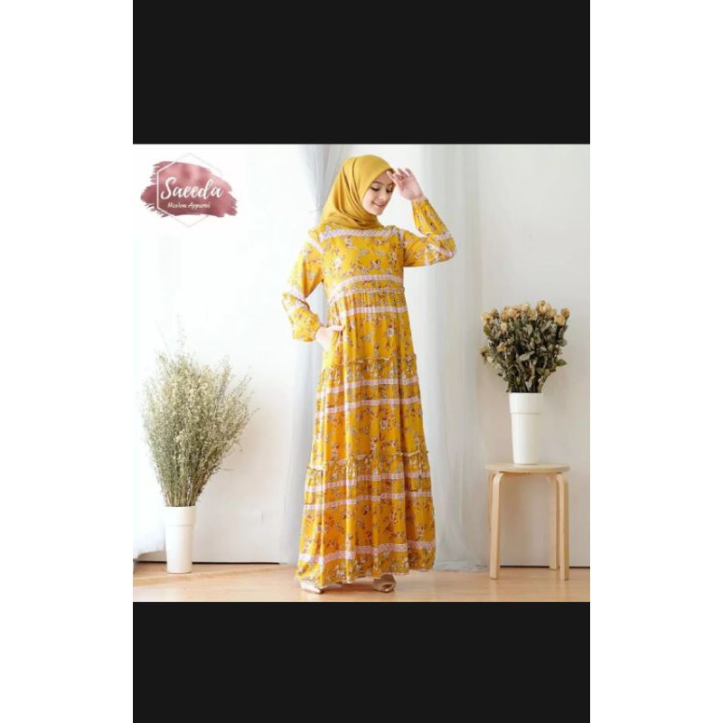 GAMIS VANESA JUMBO / GAMIS LEBARAN TERBARU