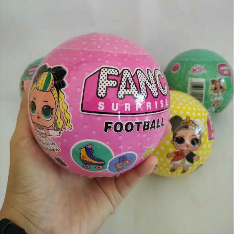 FANCY Bola LOL Mainan Anak Berhadiah Langsung 1pak isi 5