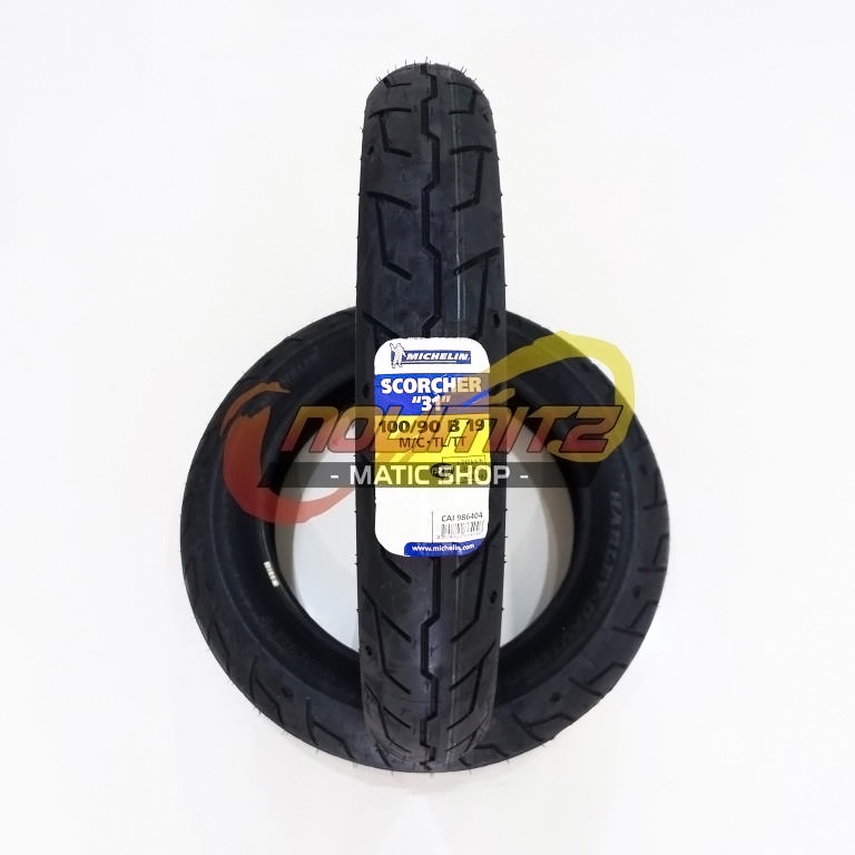 Ban Michelin Scorcher 31 100/90 - 19 Harley Davidson