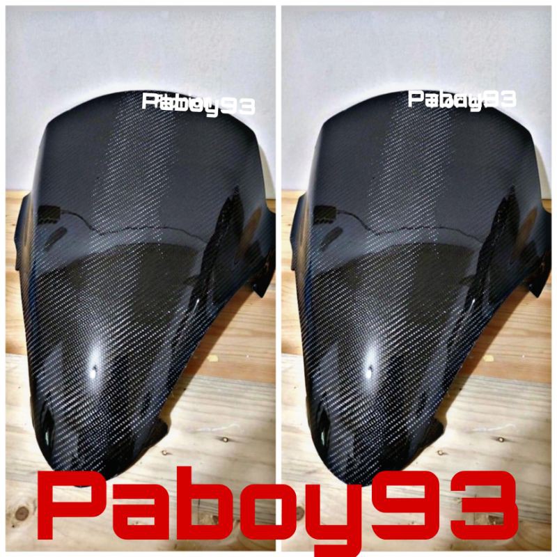 WINDSHIELD PCX150 LOKAL CARBON KEVLAR