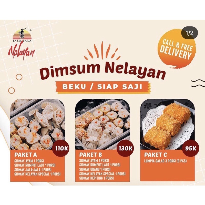 

Paket Dimsum A,B,C