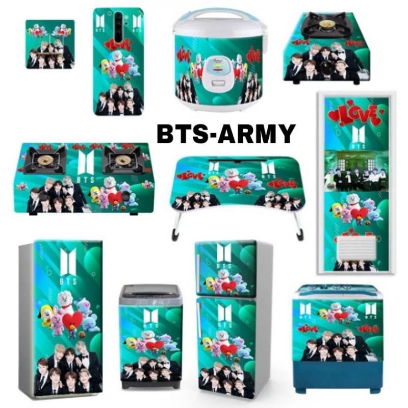 stiker kulkas 1 dan 2 pintu, kompor, magicom,dispenser besar,ac,mesin cuci,meja belajar anak, pintu 