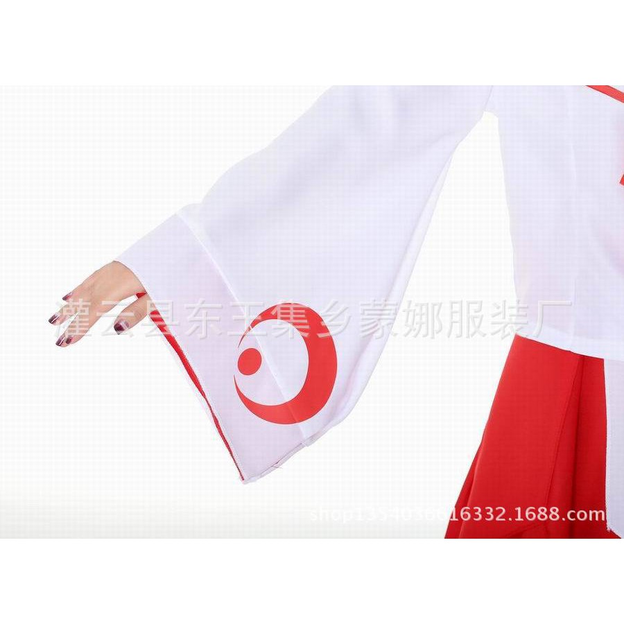 CC-06 kimono miiko pendek moon bulan yukata cosplay costume kostum