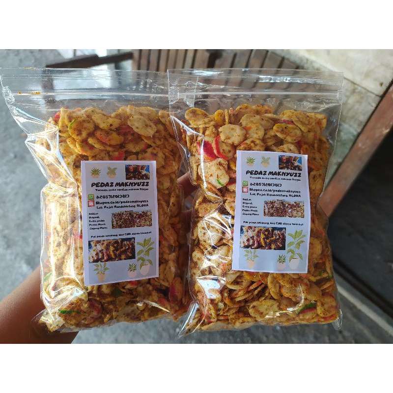 

(COD) KERUPUK SEBLAK 500GR