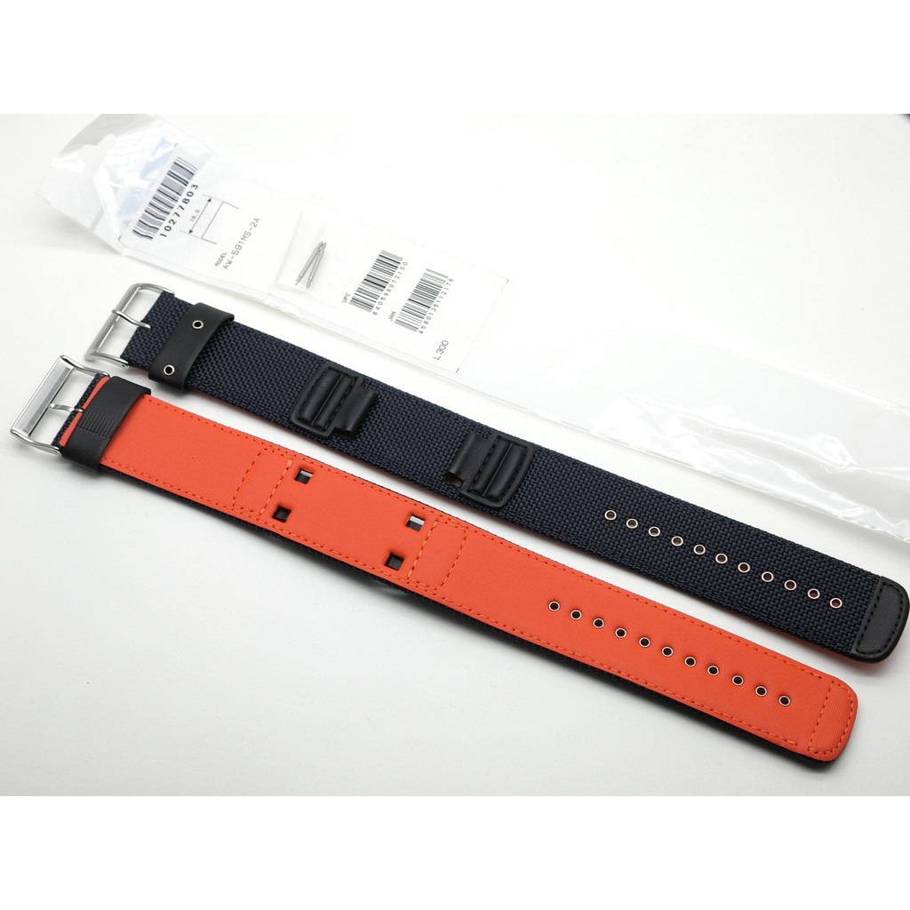 STRAP TALI JAM TANGAN CASIO ORIGINAL AW-591MS-2A ORI BAND AW 591MS