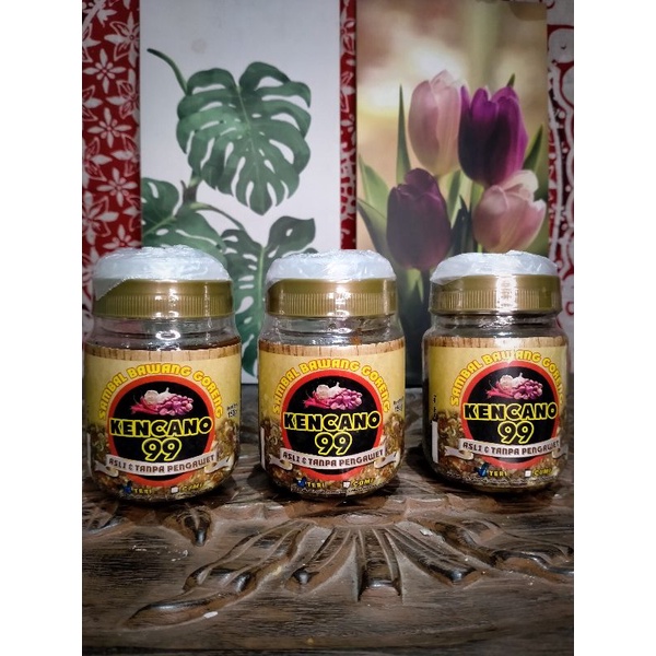 

Sambal Bawang Goreng Teri, pedass dan nikmat, isi bersih 150gr