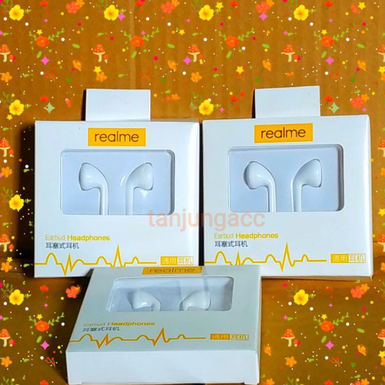 Handsfree Mh133 Realme Original Headset Earphone