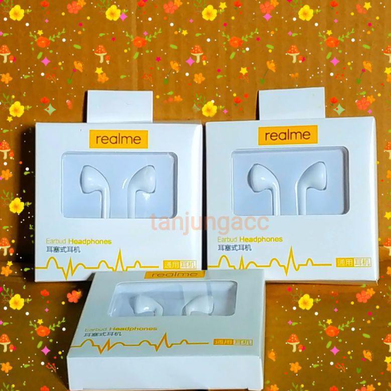 Handsfree Mh133 Realme Original Headset Earphone