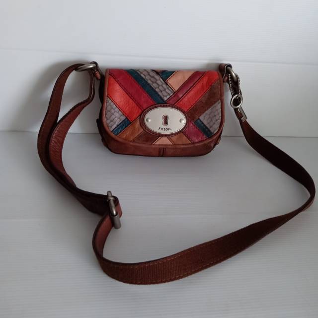 Fossil Maddox Patchwork mini