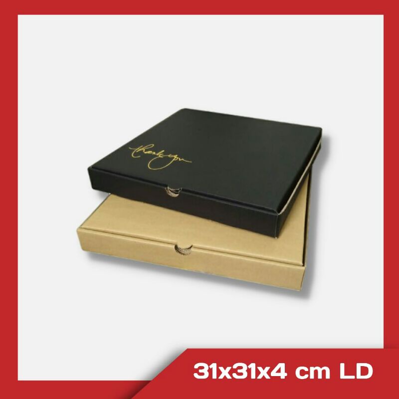 

Box 31x31x4cm LD Kardus/karton/polos/hampers/pizza