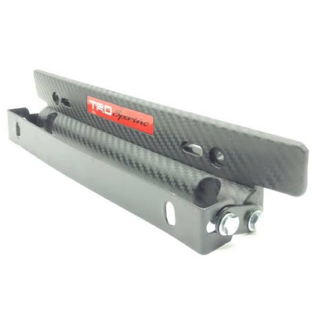 DUDUKAN PLAT NOMOR / BREKET BK JDM / TATAKAN CARBON PLAT MOBIL