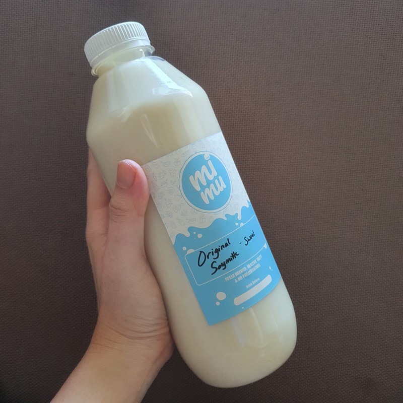 

Mimu Homemade Soymilk 1L - Susu Kedelai Sucang Manis/Tawar 1 Liter