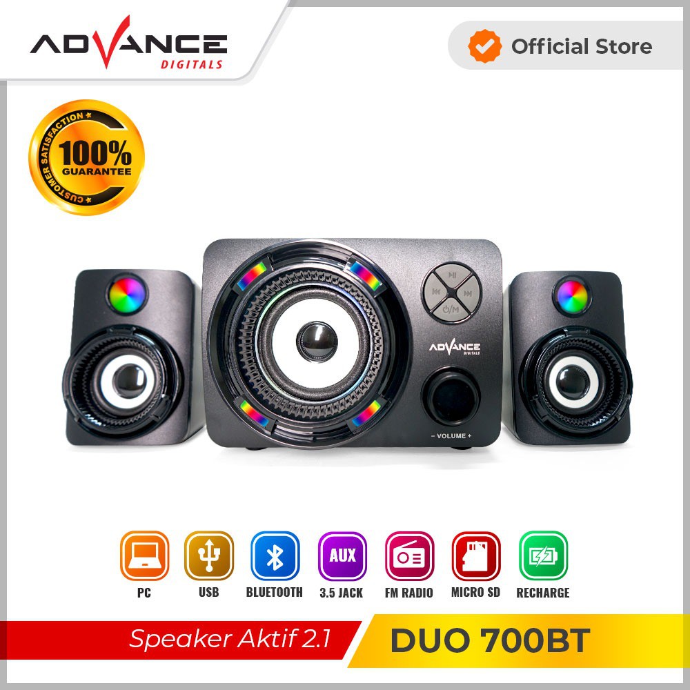 Jual Speaker Advance DUO 700 Bluetooth New | Garansi Resmi Advance