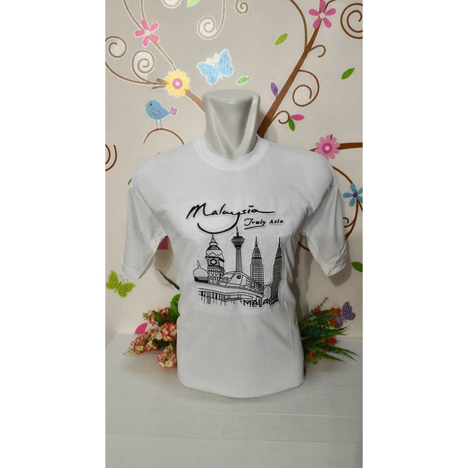 kaos negara malaysia/oleh oleh malaysia/souvenir malaysia/murah