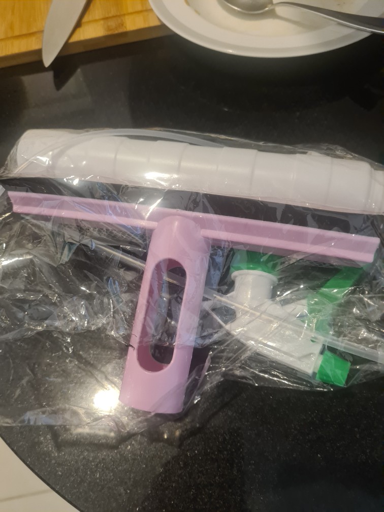 Spray Window Cleaner 3in1 Wiper Pembersih Kaca Jendela Serbaguna Rumah Set Alat Mob Wipper Pembersih