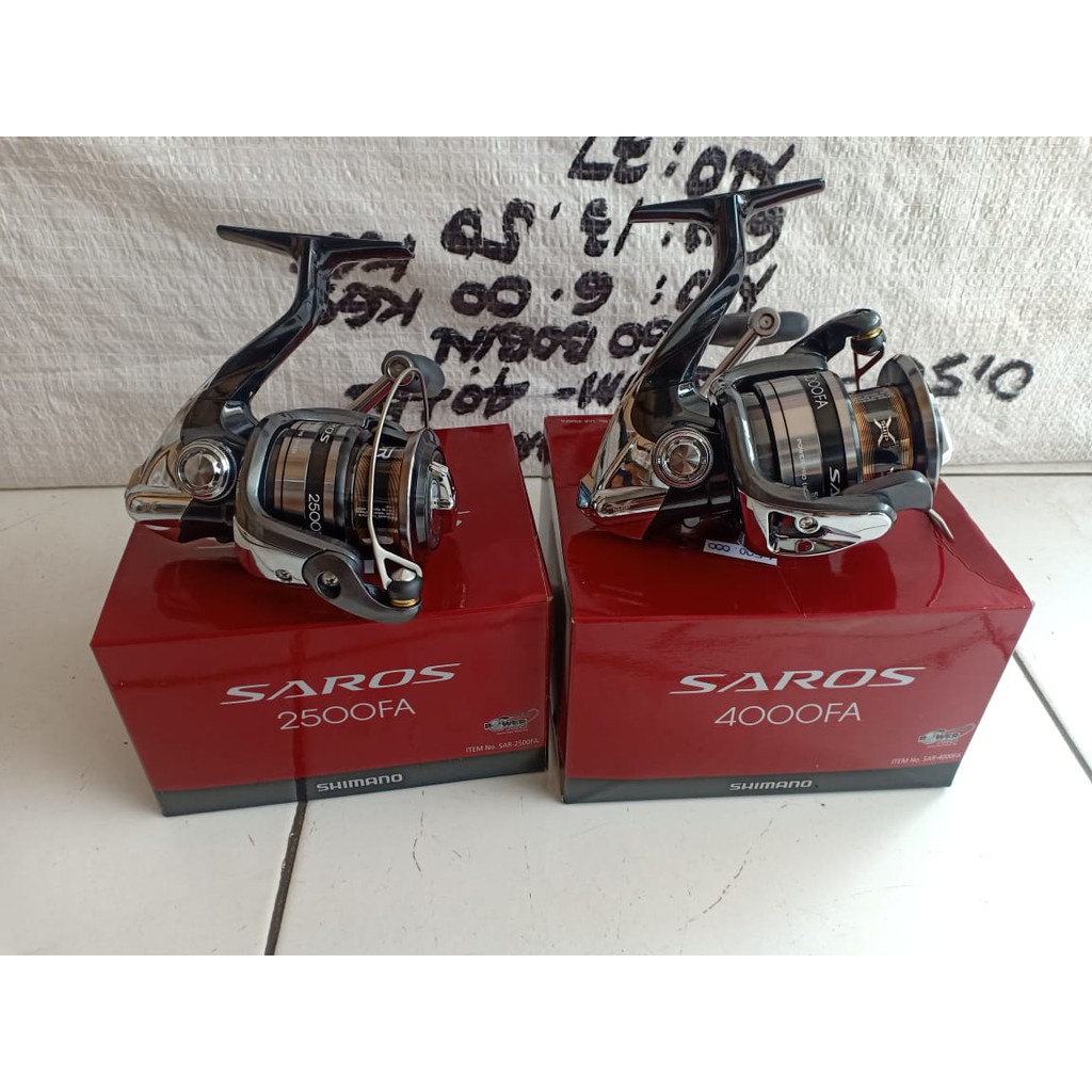 Reel Pancing Shimano Saros 2500FD 4000FA Original