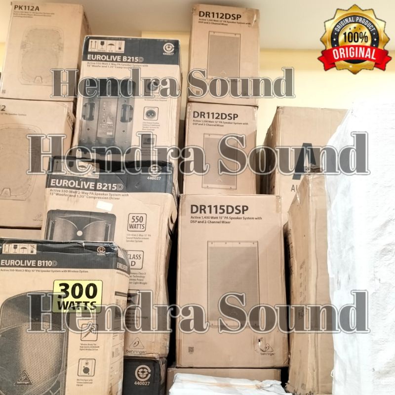 Speaker Aktif Behringer DR 115 DSP 1400W 15