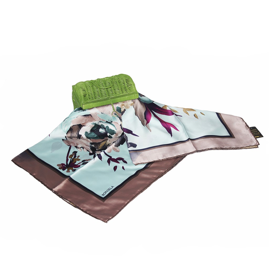 Jilbab Turki hijab segi empat bahan rayon silk ASLI TURKI Bonjela