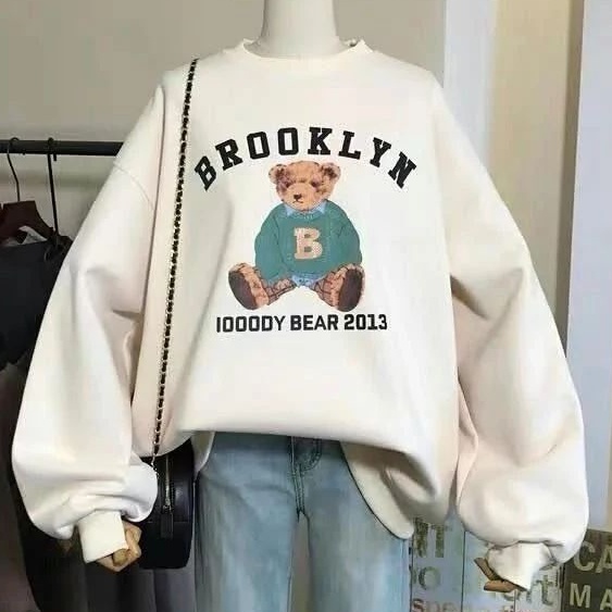 Brooklyn Sweater - Sweater Beruang Unisex