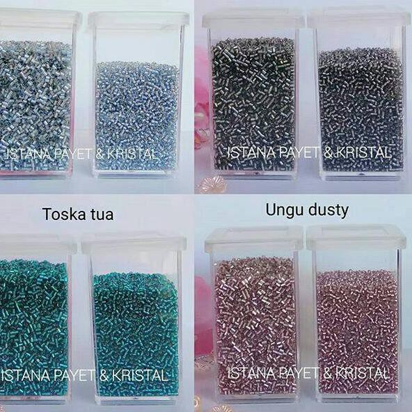 Discount Today Payet jepang MGB (bambu & pasir) warna abu abu muda, abu abu tua, toska tua dan ungu